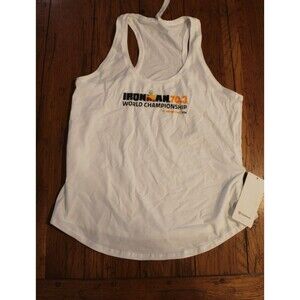 Lululemon Love Tank Women's 8 Ironman World Championships St George Utah White